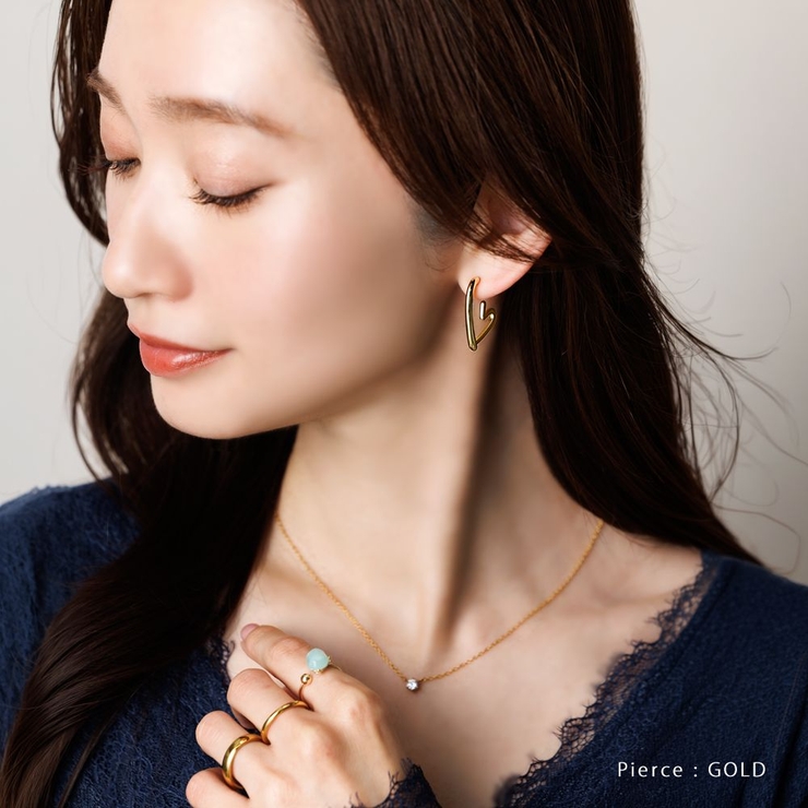 金属アレルギー対応 選べる ピアス | CREAM-DOT | 詳細画像8 