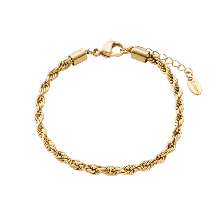 ゴールド | サージカルステンレス 金属アレルギー対応 ブレスレット | CREAM-DOT