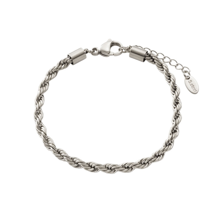 シルバー | サージカルステンレス 金属アレルギー対応 ブレスレット | CREAM-DOT