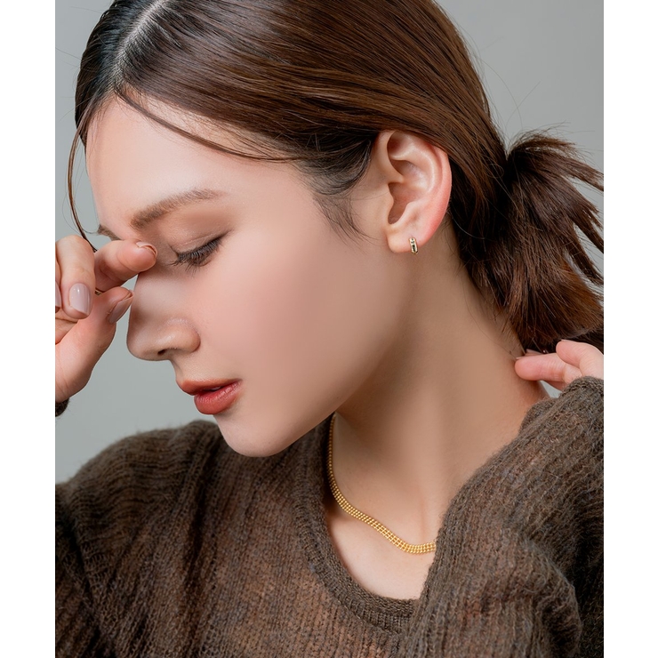 金属アレルギー対応 ピアス ニッケルフリー | CREAM-DOT | 詳細画像2 