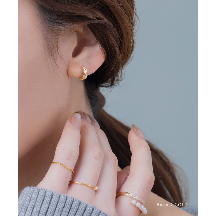 金属アレルギー対応 ピアス ニッケルフリー | CREAM-DOT | 詳細画像10 