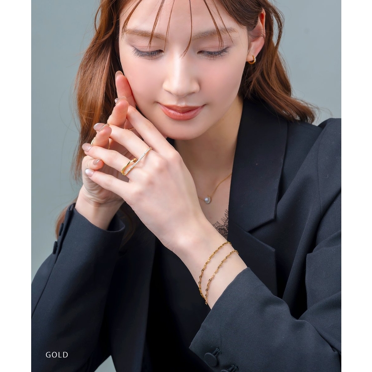 サージカルステンレス 金属アレルギー対応 ブレスレット | CREAM-DOT | 詳細画像10 