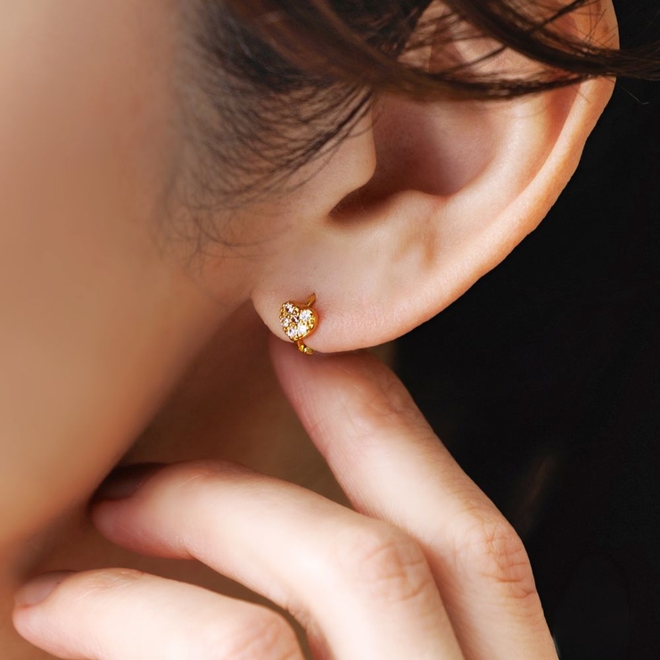 金属アレルギー対応 ピアス ニッケルフリー | CREAM-DOT | 詳細画像12 