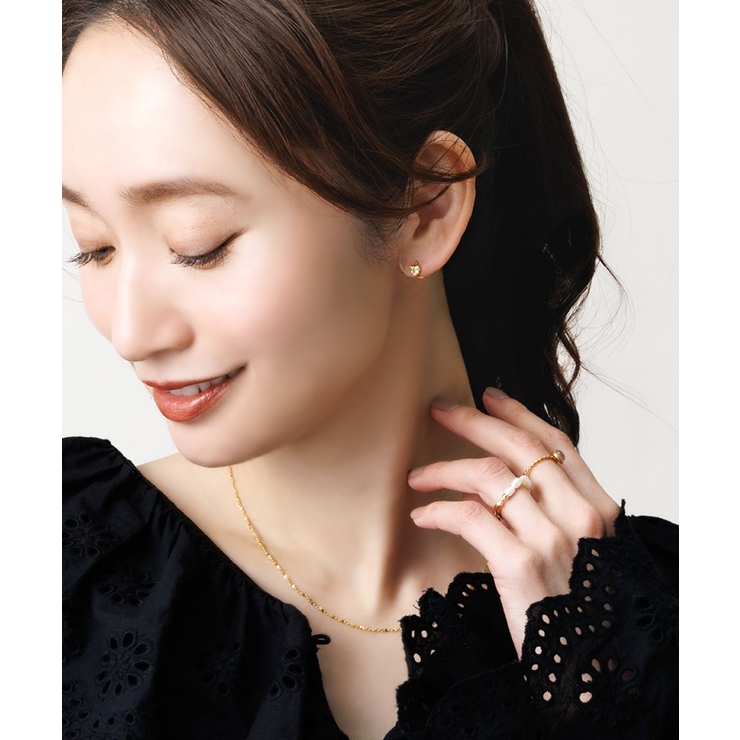 金属アレルギー対応 ピアス ニッケルフリー | CREAM-DOT | 詳細画像10 