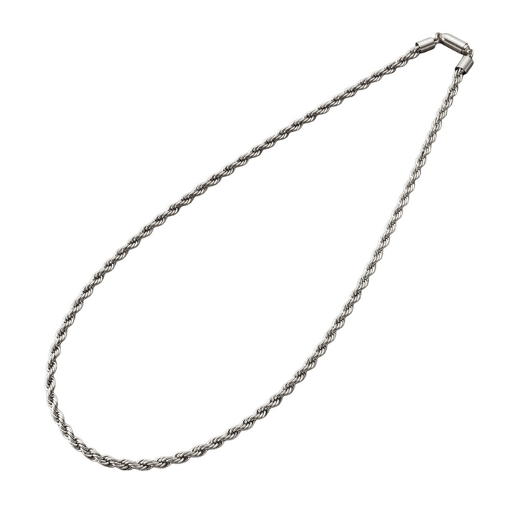 シルバー | サージカルステンレス 金属アレルギー対応 ネックレス | CREAM-DOT