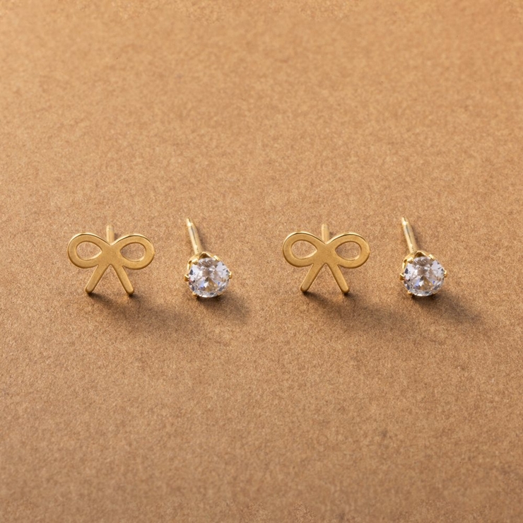 2点セット ステンレス製 ピアス | CREAM-DOT | 詳細画像4 