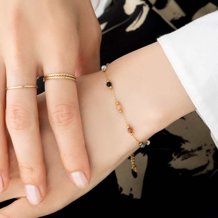 ステンレス製 ブレスレット 金属アレルギー | CREAM-DOT | 詳細画像5 