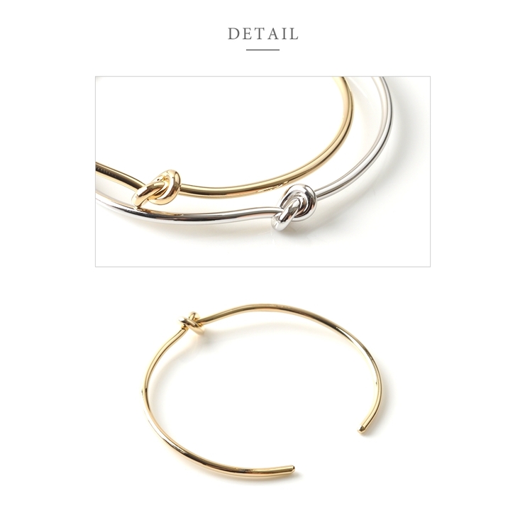 [ジュエッテ] ノット バングル ノットバングル ノットブレスレット knotbracelet[品番