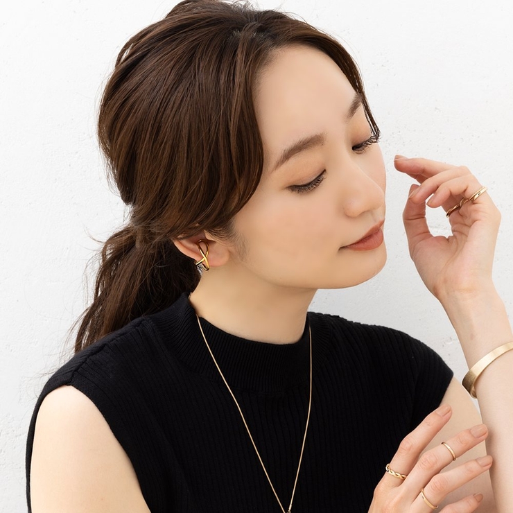 ステンレス製 イヤーカフ 金属アレルギー | CREAM-DOT | 詳細画像6 
