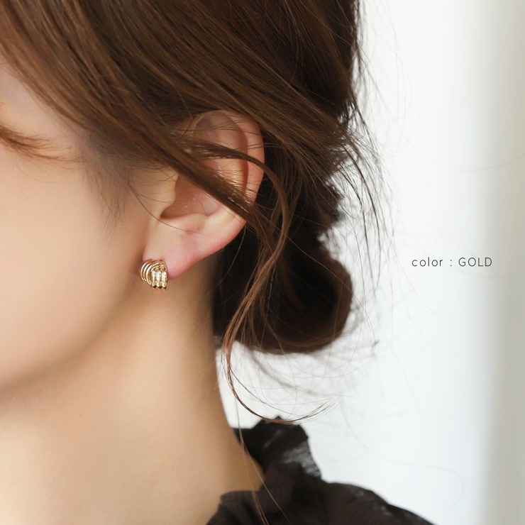 ピアス フープピアス レディース[品番：CRMA0008555]｜CREAM-DOT
