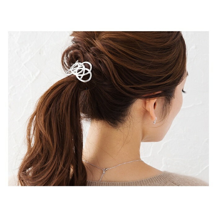 3タイプ ヘアカフ ポニーフック | CREAM-DOT | 詳細画像2 