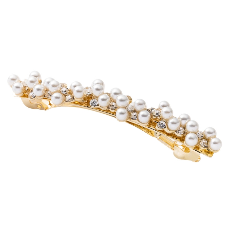 バレッタ ヘアクリップ ヘアアクセサリー[品番：CRMA0008531