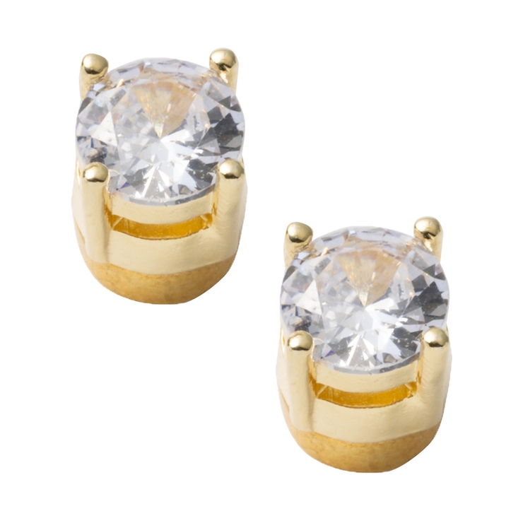 B：ゴールド5mm | 選べる9タイプ マグネットピアス 金属アレルギー | CREAM-DOT