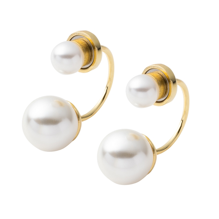 A：ゴールド | マグネットピアス 金属アレルギー ニッケルフリー | CREAM-DOT