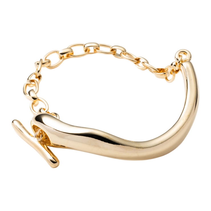 ゴールド | バングル レディース ブレスレット | CREAM-DOT