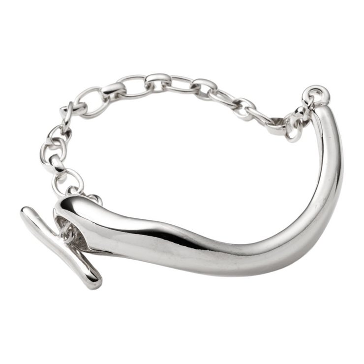 シルバー | バングル レディース ブレスレット | CREAM-DOT