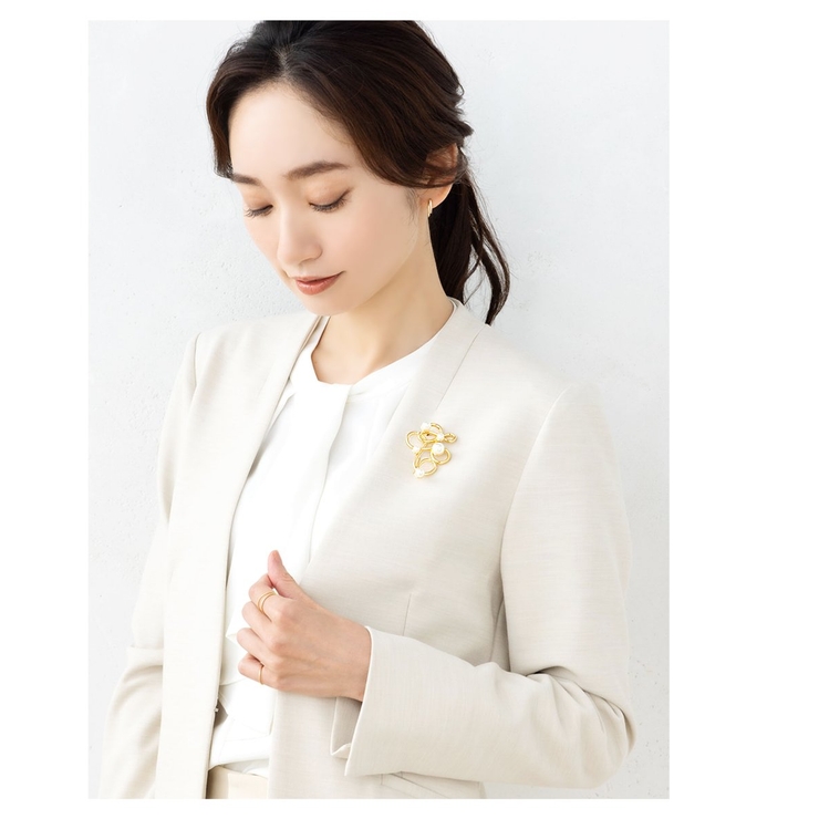 ブローチ フォーマル 卒業式 | CREAM-DOT | 詳細画像8 