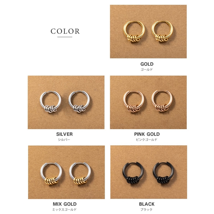 全30種類 ステンレス製 ピアス | CREAM-DOT | 詳細画像6 