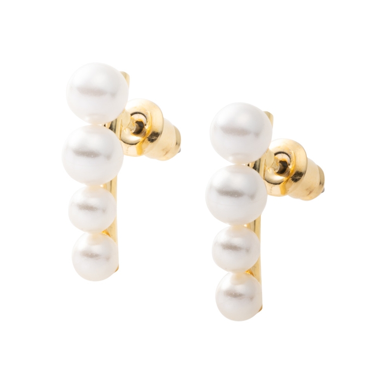 ゴールド | 選べる イヤリング ピアス | CREAM-DOT