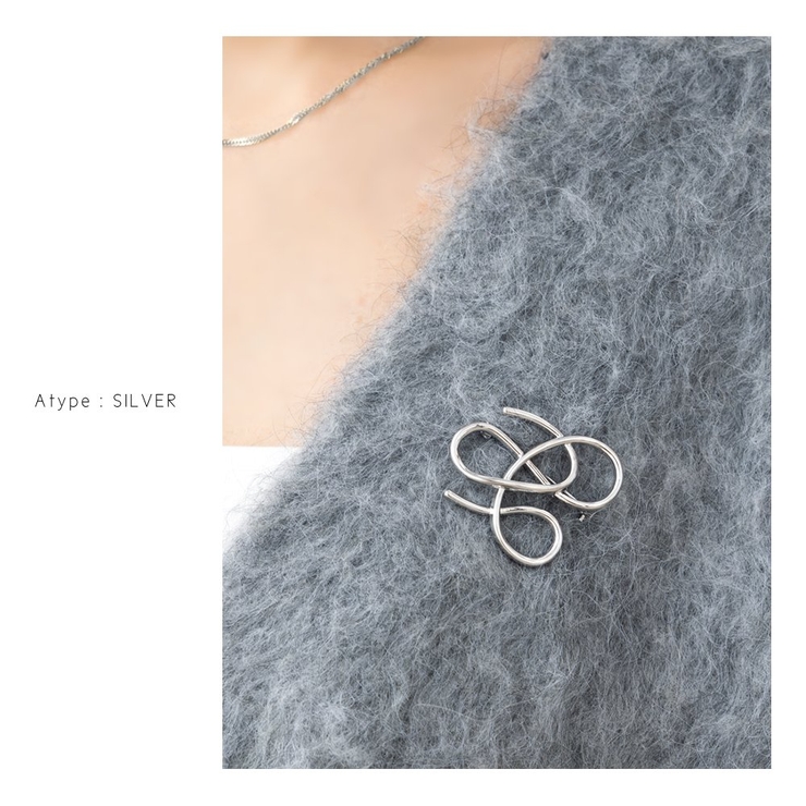 ブローチ 普段使い フォーマル[品番：CRMA0009062]｜CREAM-DOT