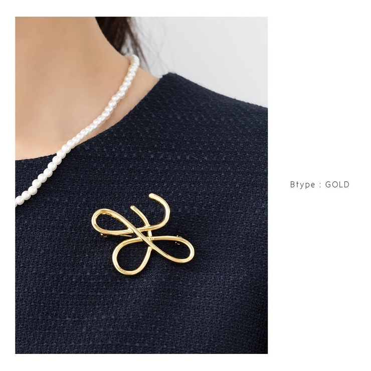 ブローチ 普段使い フォーマル | CREAM-DOT | 詳細画像8 