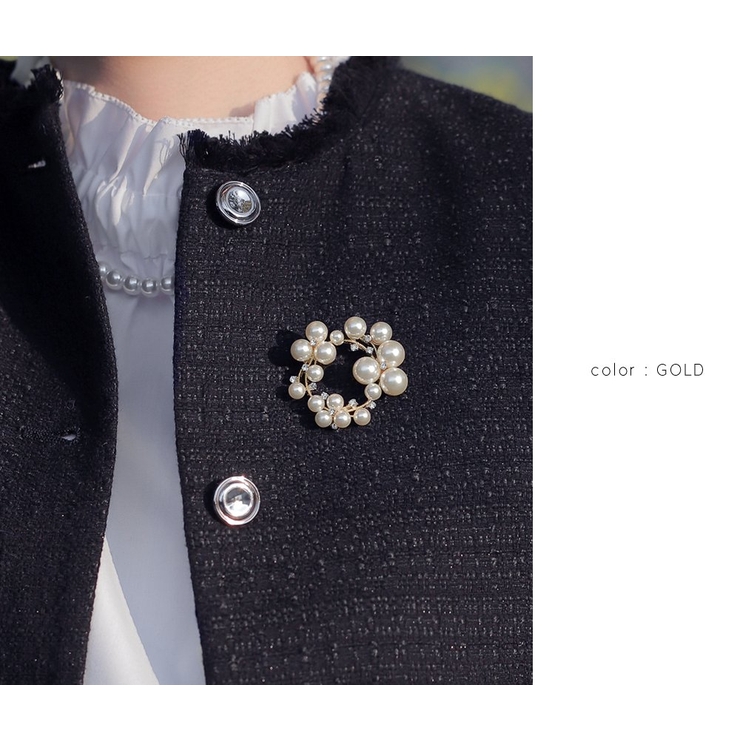 ブローチ フォーマル 卒業式 | CREAM-DOT | 詳細画像5 
