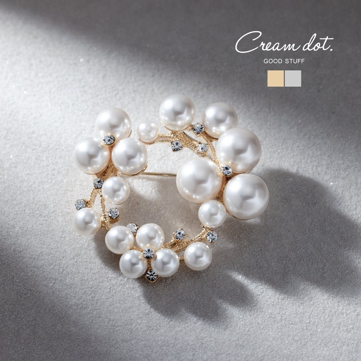 ブローチ フォーマル 卒業式 | CREAM-DOT | 詳細画像1 