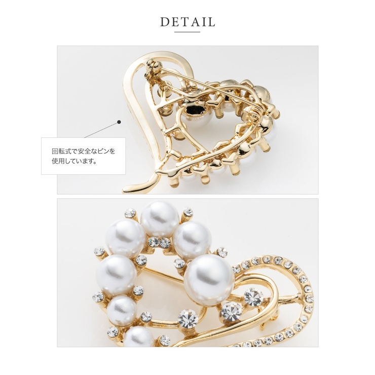 競売 ブローチ 卒業式[品番：CRMA0009120]｜CREAM-DOT フォーマル アクセサリー