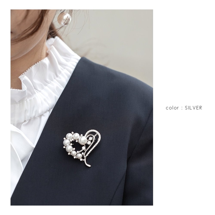 ブローチ フォーマル 卒業式[品番：CRMA0009120]｜CREAM-DOT