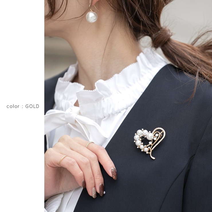 中古・古着通販】MIKIMOTO (ミキモト) パールブローチブローチ