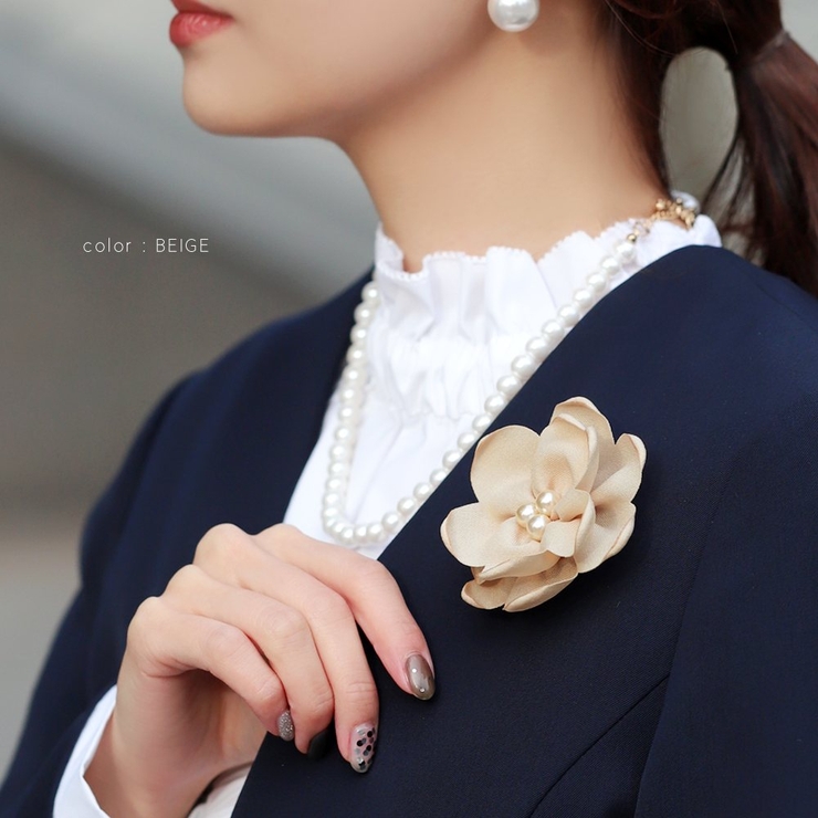 コサージュ パール フォーマル[品番：CRMA0009080]｜CREAM-DOT
