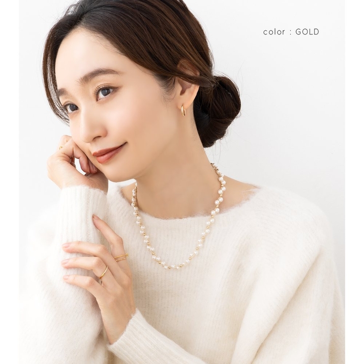 ネックレス レディース ショート | CREAM-DOT | 詳細画像10 