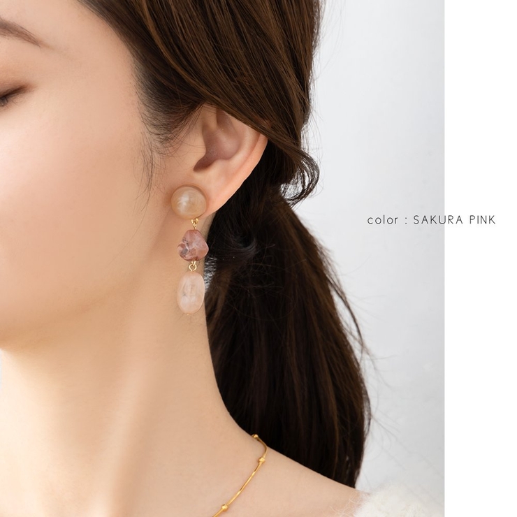 ピアス チタンポスト 低アレルギー | CREAM-DOT | 詳細画像6 