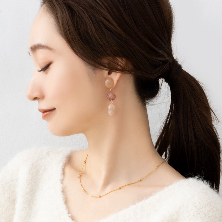 ピアス チタンポスト 低アレルギー | CREAM-DOT | 詳細画像7 