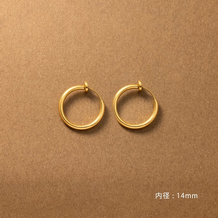 ステンレス製 選べる6サイズ イヤリング | CREAM-DOT | 詳細画像8 