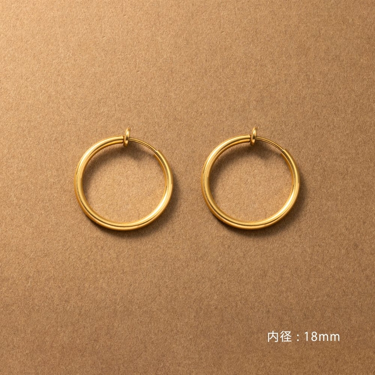 ステンレス製 選べる6サイズ イヤリング | CREAM-DOT | 詳細画像10 