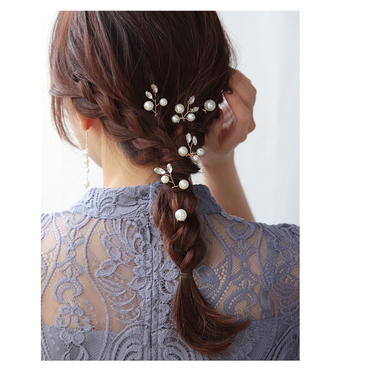 6点セット 結婚式アクセ ヘアピン | CREAM-DOT | 詳細画像8 