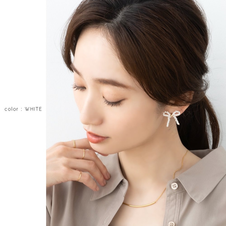 ピアス チタンポスト 低アレルギー | CREAM-DOT | 詳細画像10 
