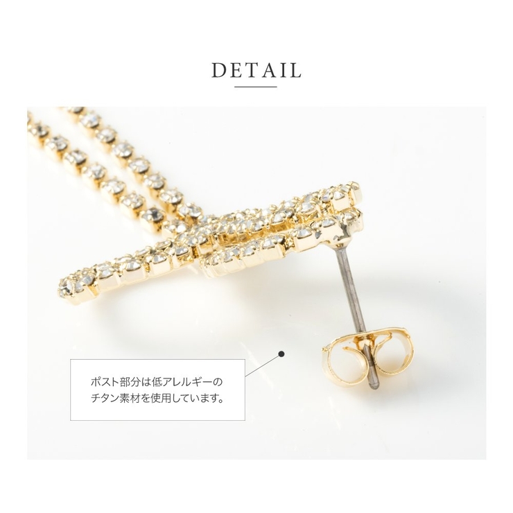 ピアス チタンポスト 低アレルギー | CREAM-DOT | 詳細画像4 