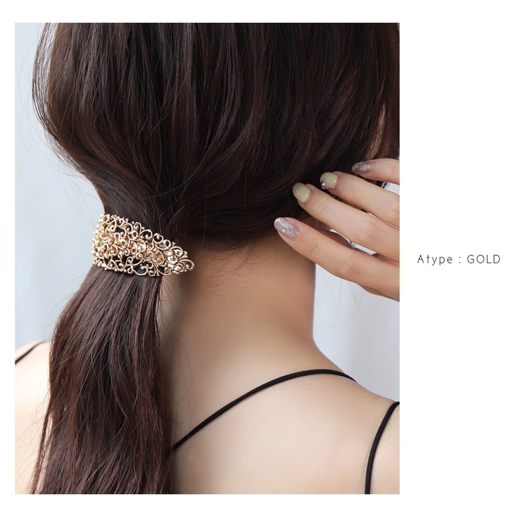 バレッタ ヘアクリップ ヘアアクセサリー | CREAM-DOT | 詳細画像7 