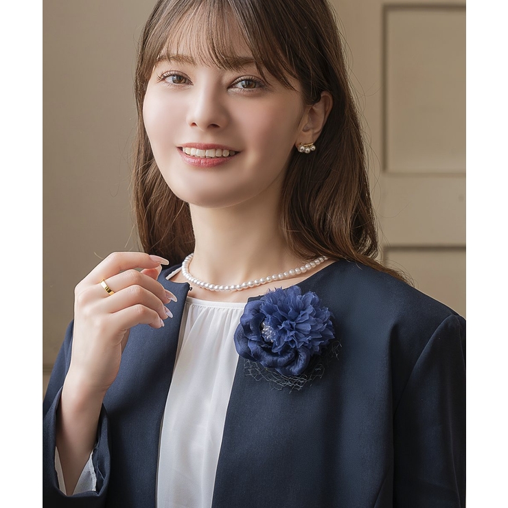 コサージュ パール フォーマル | CREAM-DOT | 詳細画像7 