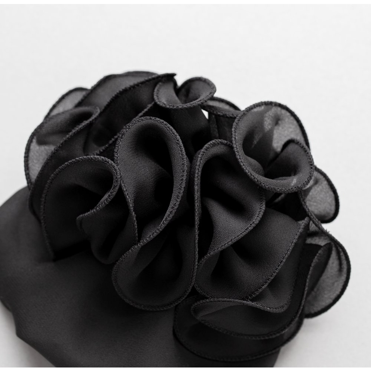 シニヨンネット フリル 透け感 | CREAM-DOT | 詳細画像4 