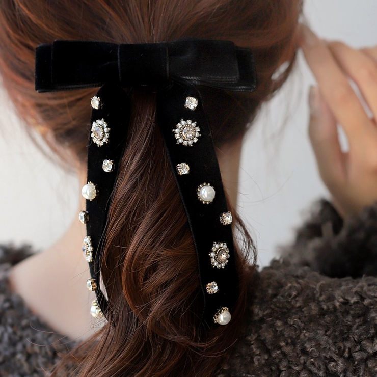 ヘアクリップ ヘアアクセサリー 髪留め | CREAM-DOT | 詳細画像5 