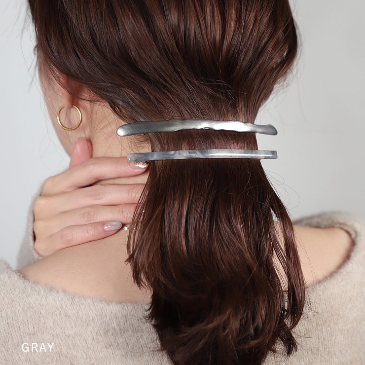 2点セット バレッタ ヘアクリップ | CREAM-DOT | 詳細画像7 