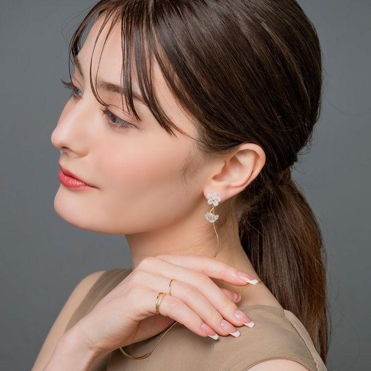 ピアス チタンポスト 低アレルギー | CREAM-DOT | 詳細画像6 