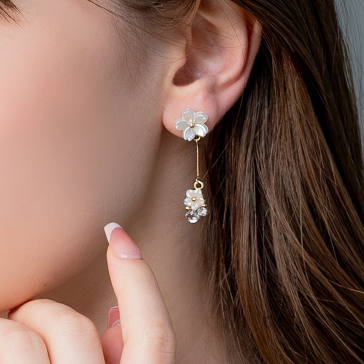 ピアス チタンポスト 低アレルギー | CREAM-DOT | 詳細画像1 