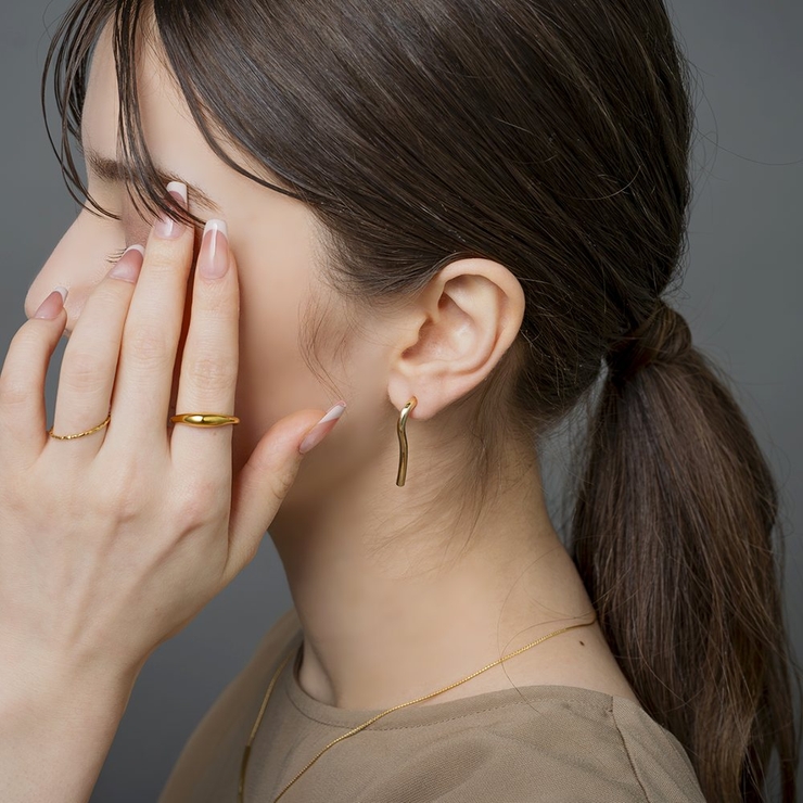 ピアス チタンポスト 低アレルギー | CREAM-DOT | 詳細画像8 