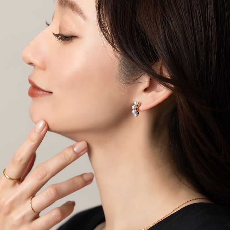 ピアス チタンポスト 低アレルギー | CREAM-DOT | 詳細画像8 