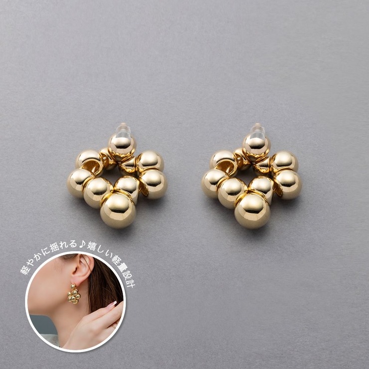 ピアス チタンポスト 低アレルギー | CREAM-DOT | 詳細画像4 