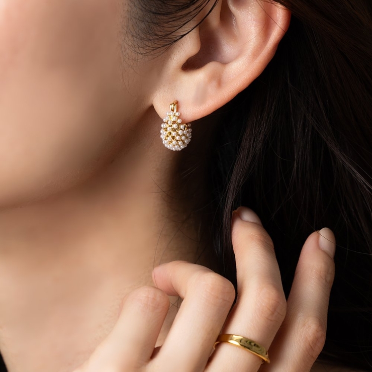 ピアス フープピアス レディース | CREAM-DOT | 詳細画像4 